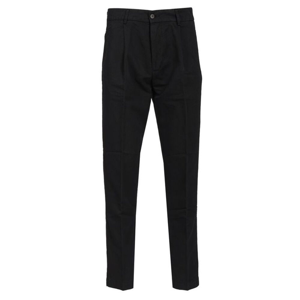 Original Vintage Men Linen And Cotton Trousers